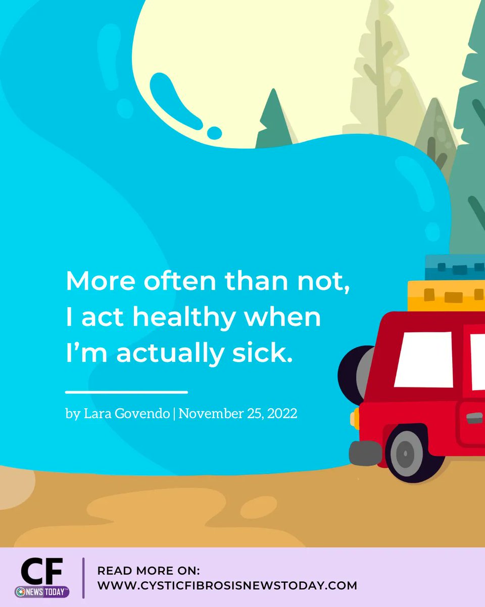 CFNewsToday's tweet image. Lara Govendo explains why explaining her health conditions to people who refuse to understand or empathize, is not worth the effort. Full column: buff.ly/3XJ2fda

#cysticfibrosisnewstoday #cysticfibrosis #livingwithCF #CFnews #CF #treatingCF #CFtreatments #CFmedication
