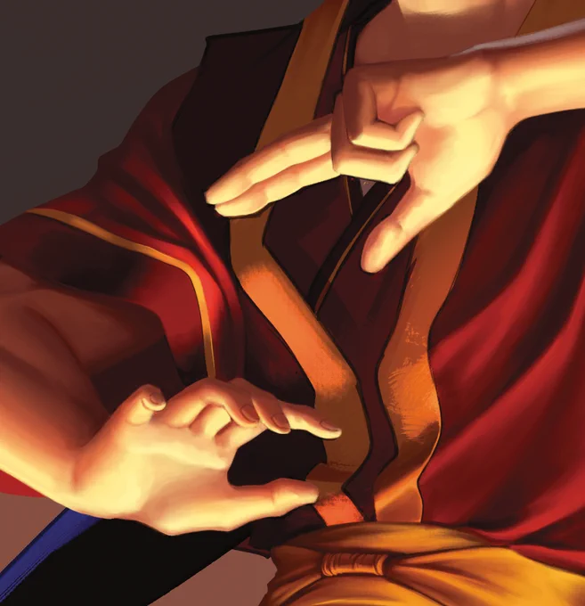 the sexiest hands i've ever painted 