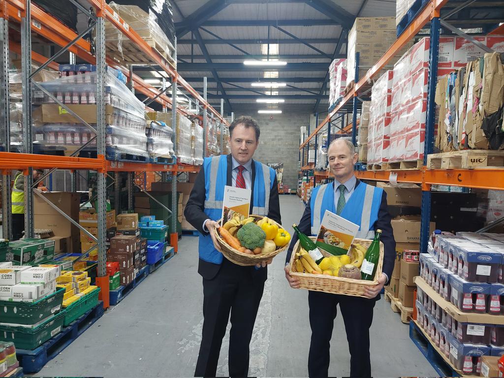 I joined <a href="/smytho/">Ossian Smyth</a> today for the launch of National Food Waste Prevention Roadmap. Thanks to <a href="/FoodCloud/">FoodCloud</a> for hosting.

We want to reduce food waste by 50% by 2030.

Food waste costs families €700/yr &amp; accounts for 8% to  10% of emissions so tackling it is a win-win for everyone.