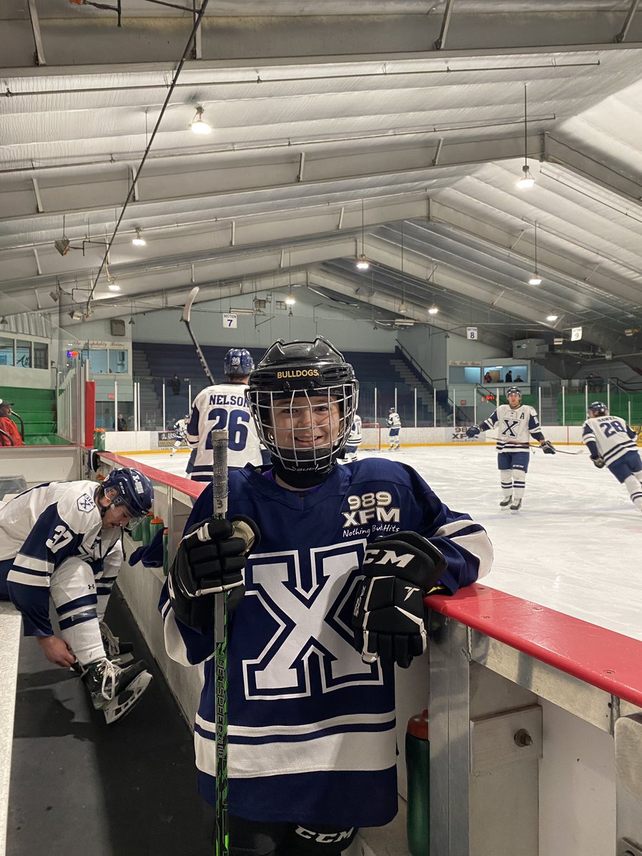 .<a href="/989XFM/">989 XFM</a> 7th Player Mira is ready to warmup with the X-Men! #goxgo