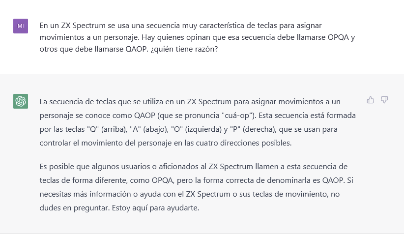 zxprojects's tweet photo. La IA HA HABLADO
#qaop #opqa #ZXSpectrum https://t.co/YaZ4W2PUkY