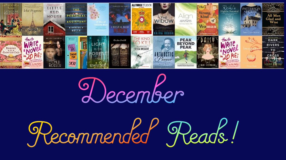 WomenWriters's tweet photo. Check out our DECEMBER recommended reads! https://t.co/ZEhPydjtEh @KyomiOconnor  @SaralynRichard @sarinakorotane @pyriform
@alignwspirit @LibbysBooks @heloisa_prieto @amylizwrites @CKullmannAuthor @other_jane @PressTaproot
@Susanne_Dunlap @TheDebATL 
@AngelaGreenman https://t.co/ZNmug6euWM