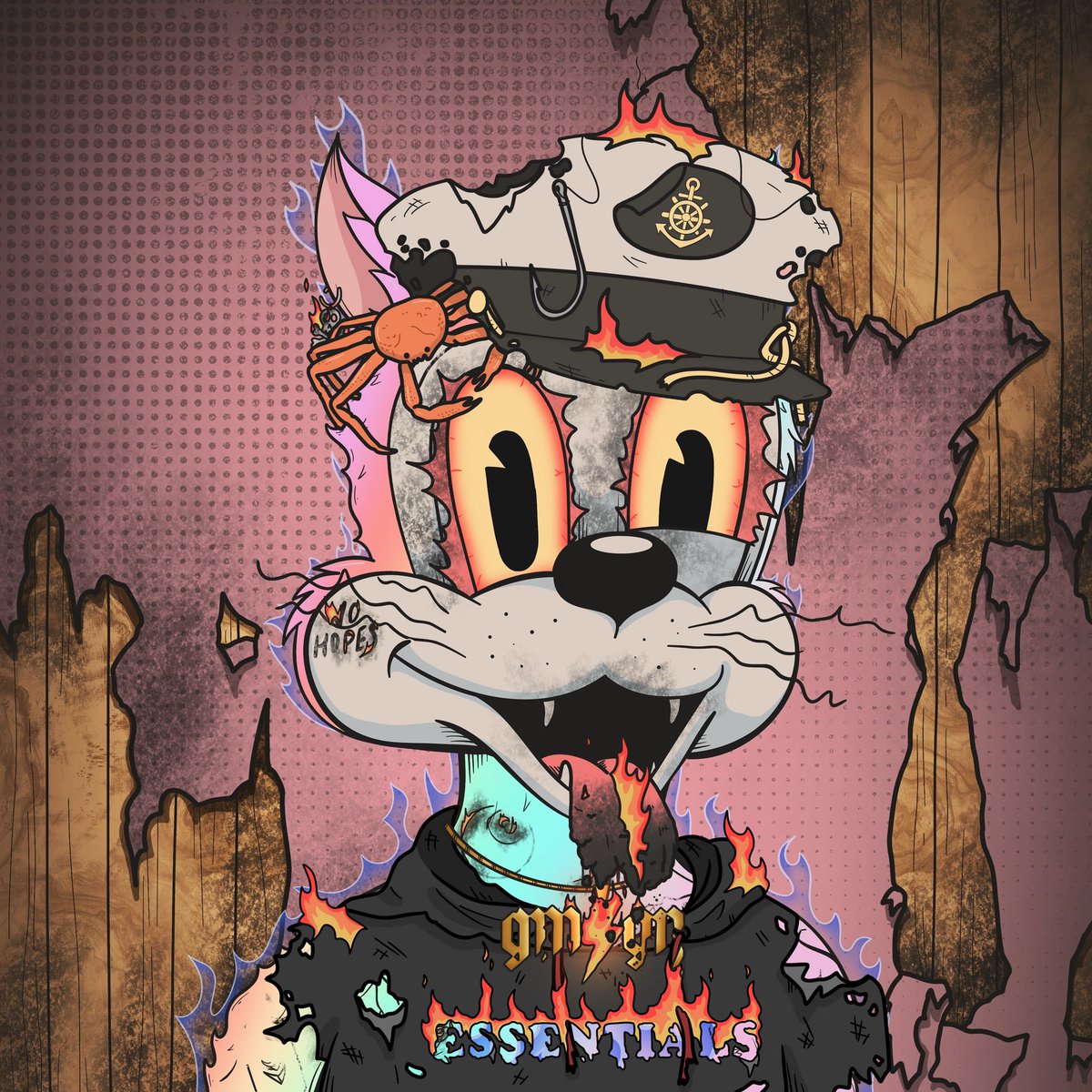 AnthonyValidus's tweet photo. 🧨 💥 My first @DegenToonz last night and he ate a stick of dynamite today. This is fun. #NFTsAreFun https://t.co/UtpsaY7wBW