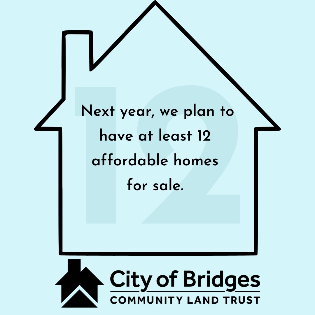 citybridgesclt's tweet image. Do you know how many households are a part of the CBCLT? Did you know that CBCLT aims to begin construction on 30 new affordable homes next year? Let&apos;s get to know each other a little better! ;)

#AffordableHousing #FightDisplacement #BuildingCommunity #CommunityLedHousing