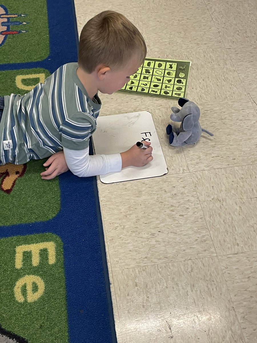 LVEADAMS's tweet photo. Today we taught some of our class stuffies all about the alphabet!  #LVEbelongs https://t.co/F7Eos10grQ