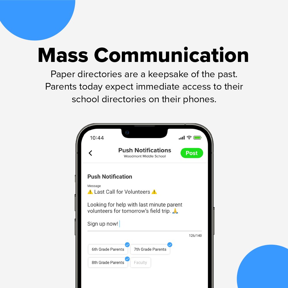 GroupSpotTheApp's tweet photo. If your #kids are school-aged, you're likely forced to use signup genius, fb groups, remind, and email just to survive being in the know. But you don't have to; #GroupSpot makes the grade with #school communications: https://t.co/P7sp5oGprE #HSA #PTO #PTA https://t.co/jklcTw1SoL