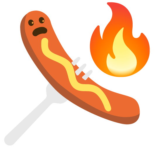 Emoji Kitchen on Twitter "NuttyFan81 🔥🔥🔥🔥🔥🔥🔥 hot dog 🔥 🌭 https//t.co