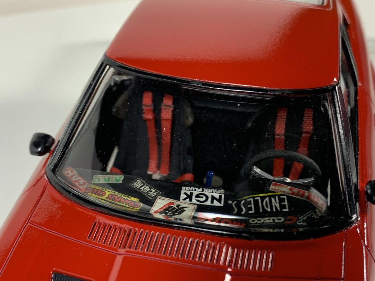oniworks_garage's tweet photo. Old build using US-Airfix kit. Aoshima SSR MKII wheels, resin Model Meister intercooler, bucket seats and scratch made harness bar and strut bar. Plenty more details were added. #124scale #usairfix #aoshima #oniworks #ssrwheels https://t.co/szaWqrvLED