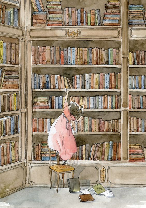 ElliottBlackwe3's tweet photo. Books have always been my constant companions. As a child, I would go to the library and discover new friends on the shelves. With a book, I was never bored or lonely.
(art by Qin Leng) https://t.co/WV4Iyl4vI2