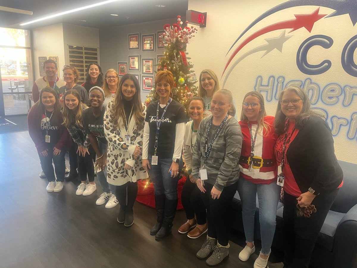 Had a great tree trimming celebration for all of our new Kerr staff!! 💙🐾❤️