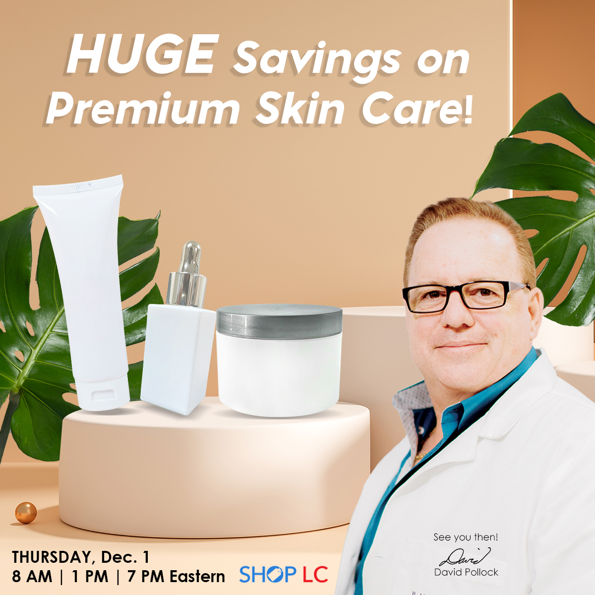 clinicalresult's tweet photo. It's time to stock up on stocking stuffers! 

Catch me at 8 AM, 1 PM, and 7 PM Eastern Time on Shop LC tomorrow presenting deals on my best selling skin care.

Trust me, you won't want to miss out on these deals!

See you then!
-David Pollock https://t.co/NMgqAOBnX2
