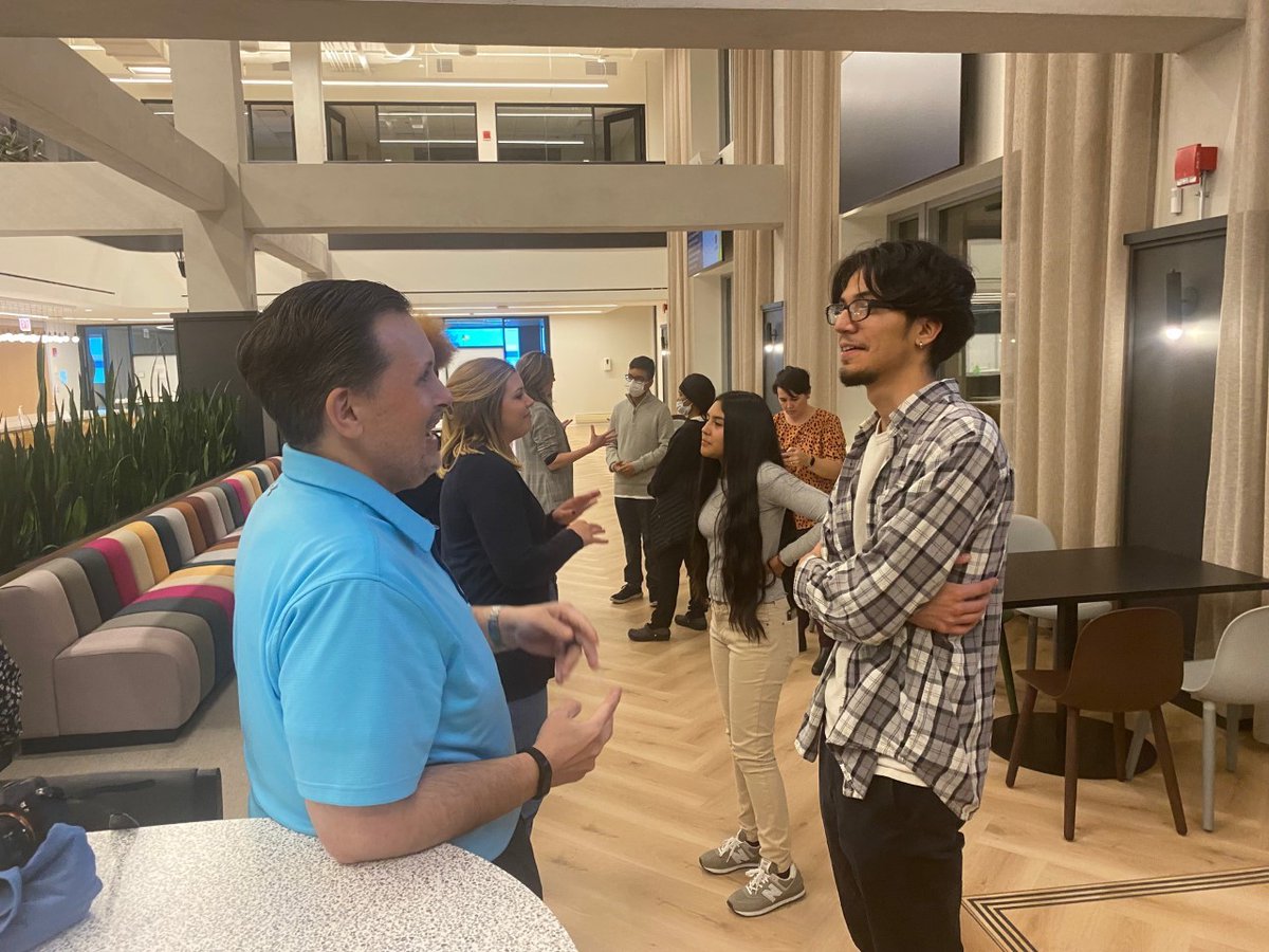 Thank you <a href="/EquityRes/">Equity Residential</a> for working with our young people as they continue to develop their public speaking skills. We got to be a bit silly with some improv but then spoke about goals and aspirations in a 1:1 speed-interview exercise. A great development experience for all!