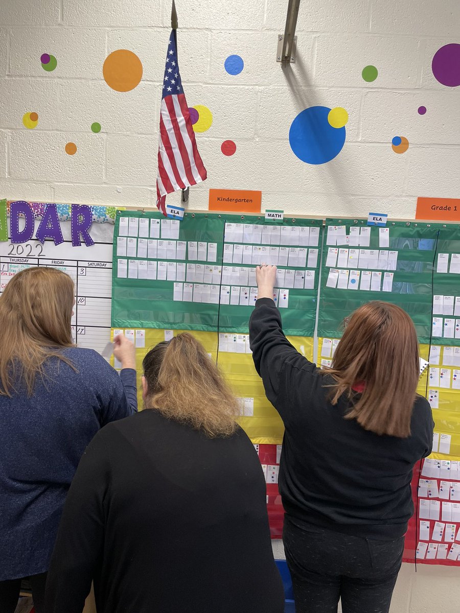 Our kindergarten teachers were excited to move data cards at yesterday’s PLC meeting! <a href="/MrFilderman/">Mr. Filderman</a> <a href="/BCPS_ELA/">BCPS ELA</a> <a href="/HebbvilleES/">Hebbville Elementary School</a> <a href="/almorrow0430/">Adrienne L. Morrow, Ed.D.</a>