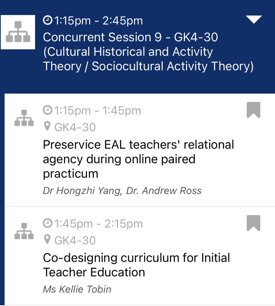 Day4 at #AARE2022 &amp; our SIG presentations are going on today! Come and listen to our #Vygotsky related studies!