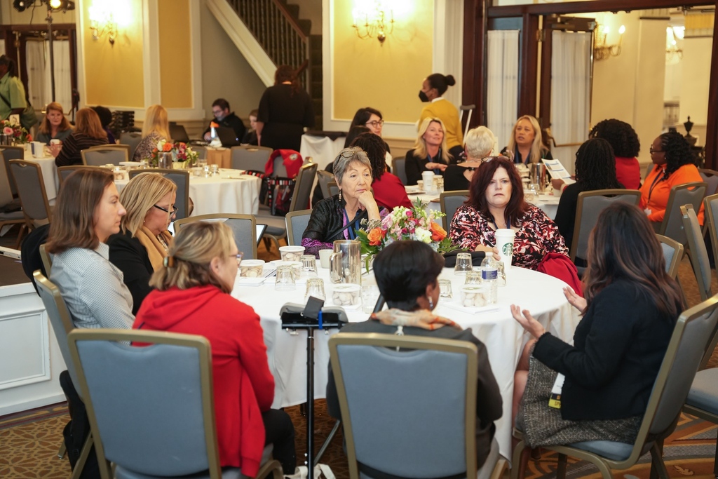 ElectedWomen's tweet photo. Some snapshots from our Annual Conference. Our elected women discussed pressing policy topics like period poverty, health disparities, education, and so much more!  Thank you to all those who attended! https://t.co/l8ABKU4Tgb