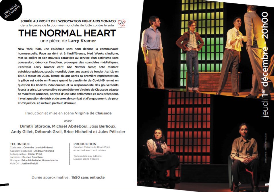 The Normal Heart France tweet media