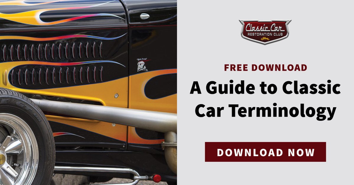 Ever been confused by the terms you hear when it comes to classic cars? No need to worry! Download our free guide to classic car terminology and learn about the most commonly used terms today! ow.ly/pwaj50LrpNv