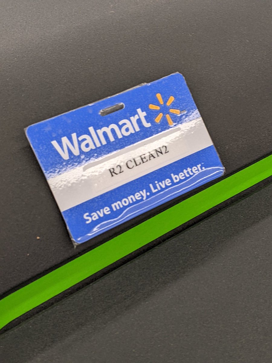 KevinOs's tweet photo. R2Clean2 out here autonomously cleaning this Walmart and people just walking around like it's not the robotic uprising. Never has a Walmart in winter had this clean of floors. https://t.co/qAYrGWOvdz
