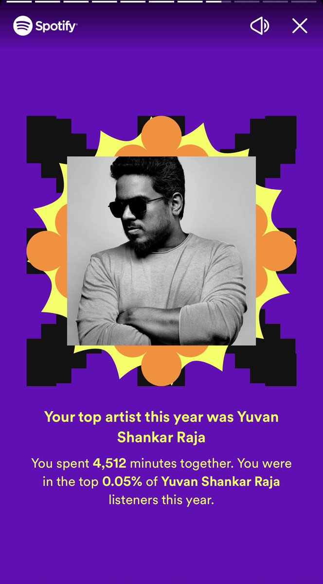 iamsaileshwar's tweet photo. Years may come years may go. @thisisysr  #Yuvan #SpotifyWrapped https://t.co/Jg0sBiLp9e