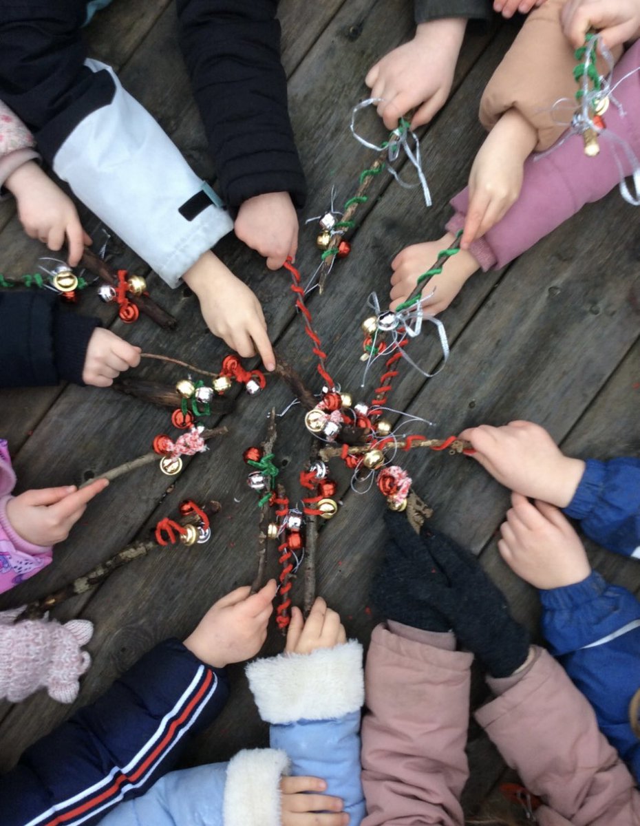 LordStPrimary's tweet photo. Building on last weeks child-led learning of making instruments in the creative area, EYFS used natural materials to make our own jingle bells. We then checked they worked by playing them and singing Christmas carols #creatingopportunities #inspringexcellence #shapingtomorrow https://t.co/oFIme4mPe2