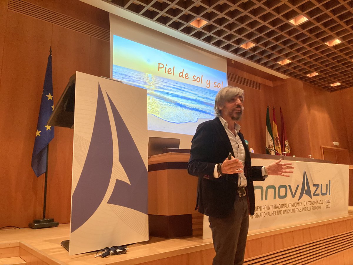 BonanadClara's tweet photo. Blue Health: Mar y Salud. Gracias @univcadiz por la invitación. @EInnovazul @sanidadgob @CienciaGob Innovazul ha sido una de las experiencias más increíbles de los últimos años. No hay palabras para agradecer oportunidad @JcArmarioHita qué decir que no sepas! https://t.co/0y8XcB4jEk