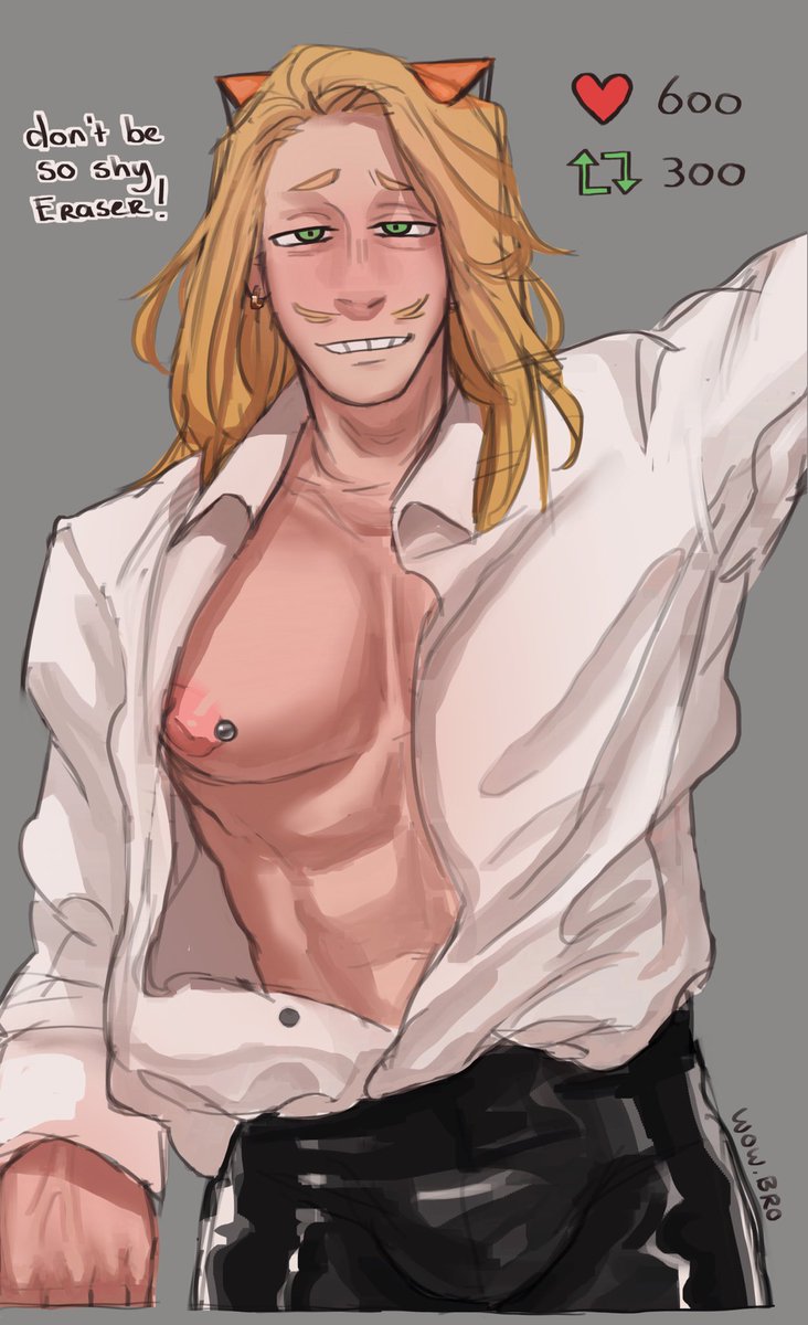 Wow9Bro's tweet photo. Stripgame erasermic style 👀 can we get those shirts off? https://t.co/YIDr2H62ZX