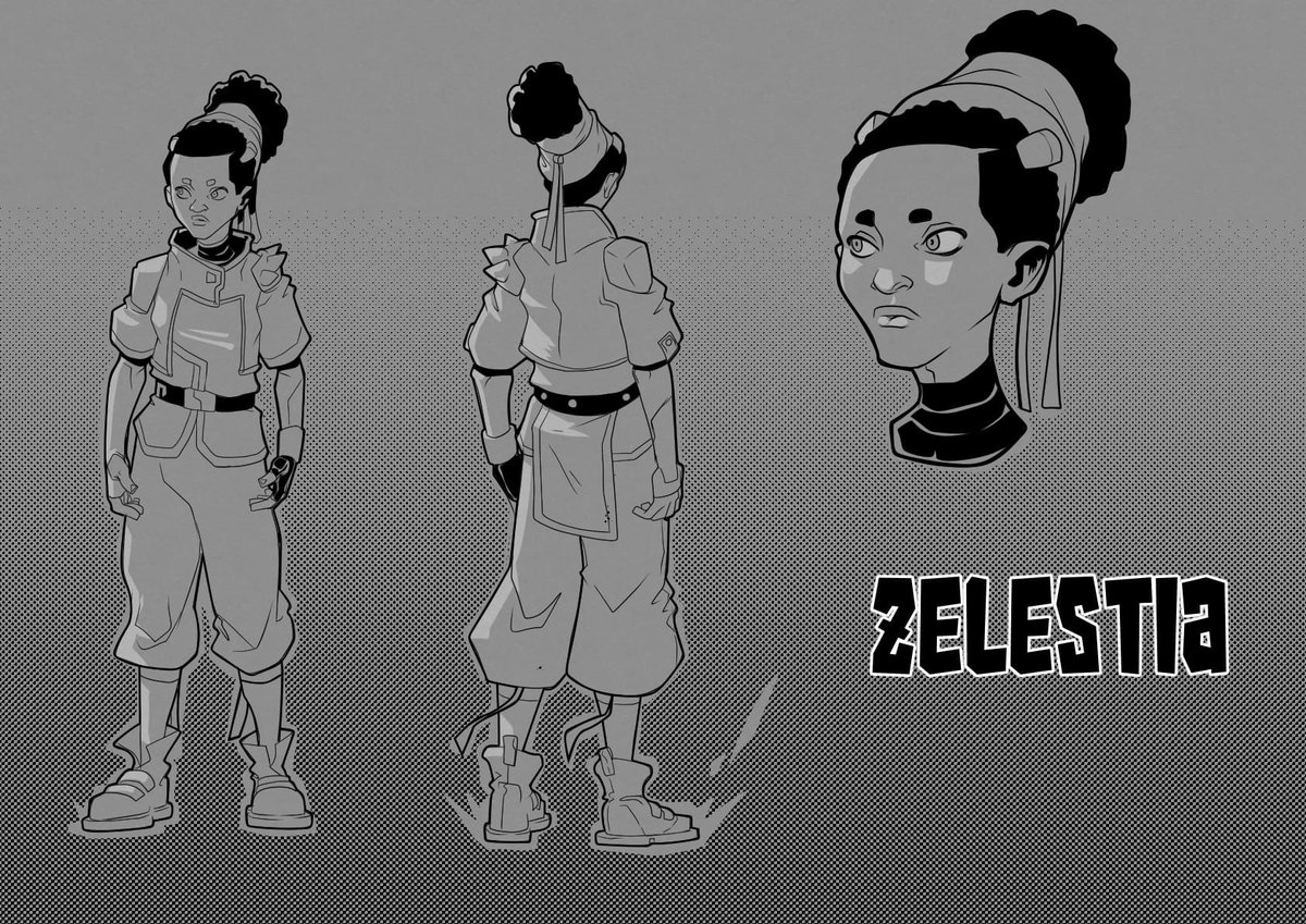 Many of you are excited about the Comic ✍️ 

Meet Zelestia, one of the main characters. Ready to see some sneak peeks? 👀