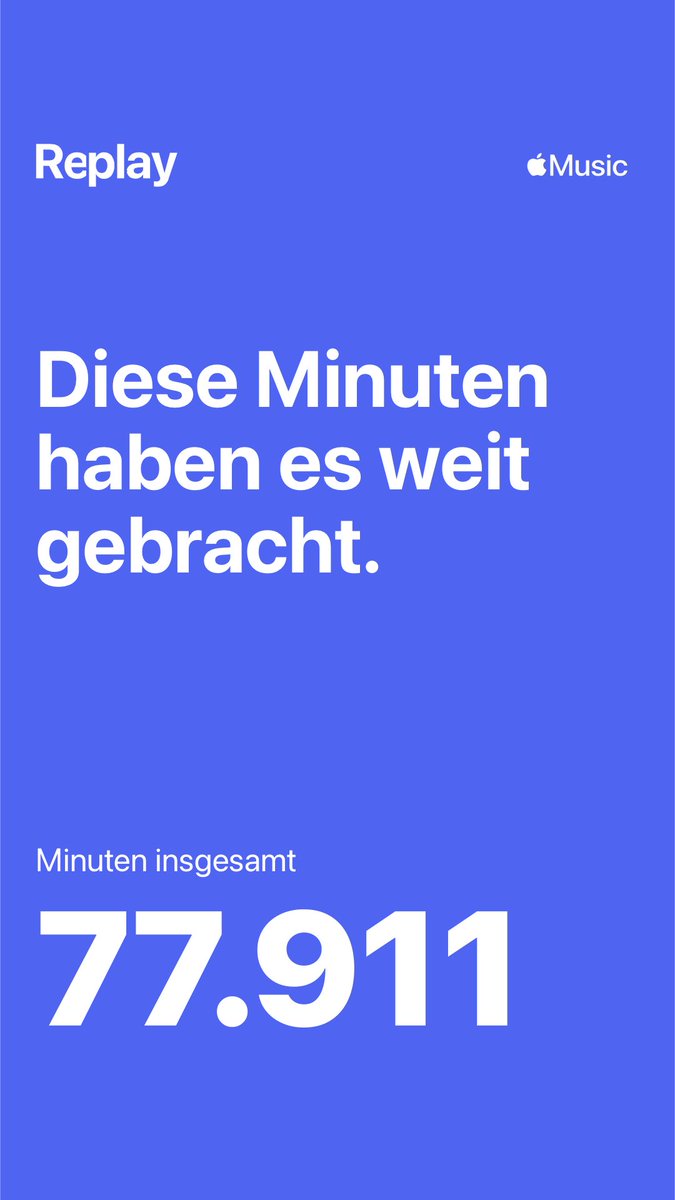OE8RRR's tweet photo. Just a few minutes 🎵

#musicislife #Replay2022 #AppleMusicReplay2022 #AppleMusic #AppleReplay #AppleReplay2022 https://t.co/z49ixjKPI8