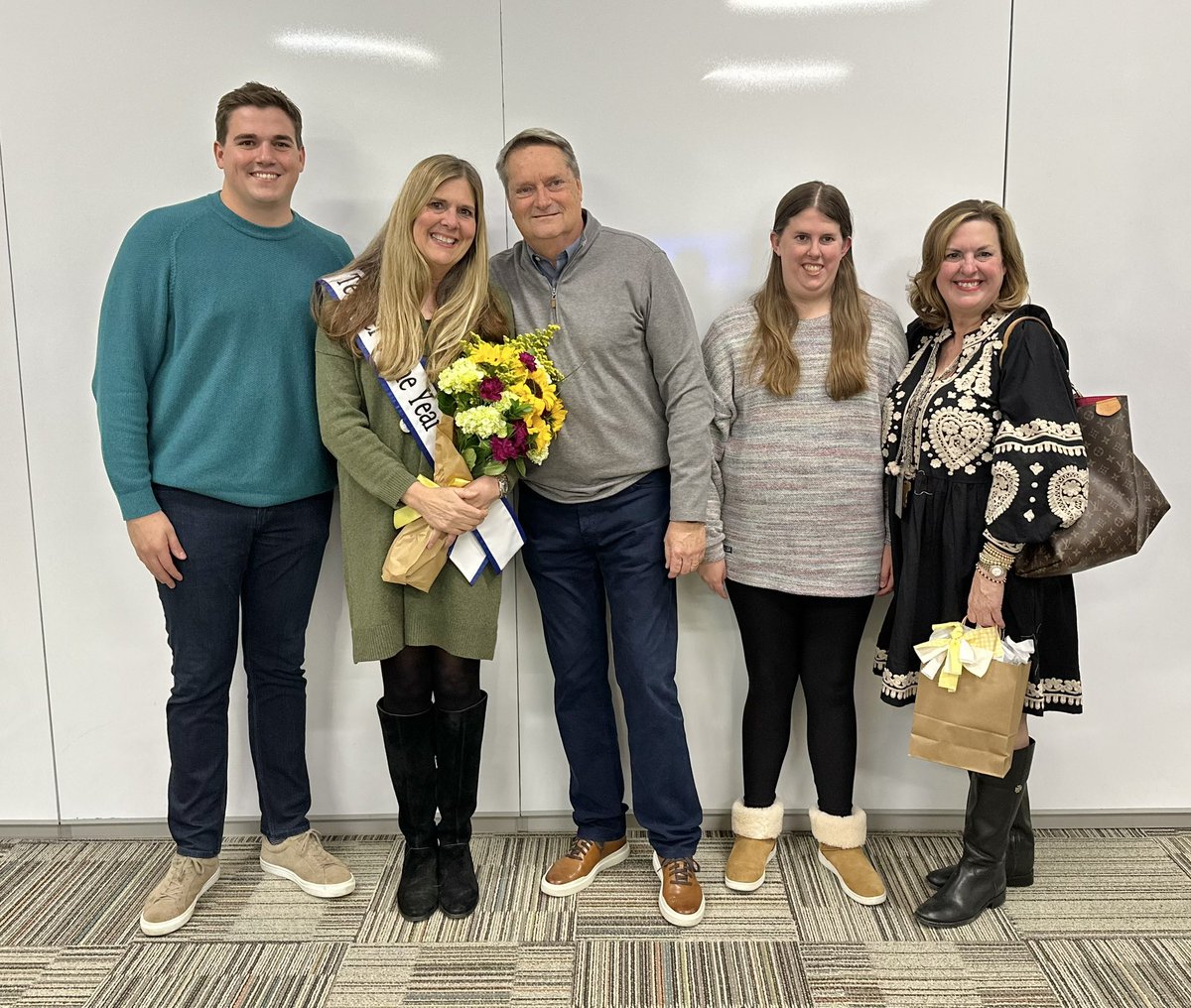 NetZeroLee's tweet photo. Congratulations to @JenningsLaura18 for representing @NetZeroLee as our 2022-2023 Teacher of the Year.  Your passion for learning and your growth mindset are contagious. #rjlyear9 https://t.co/3YdkPLwrZ8