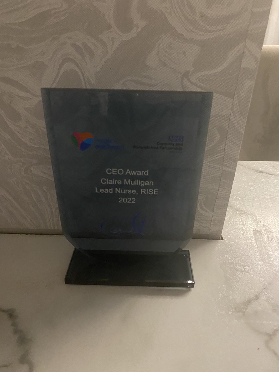 Feeling very overwhelmed to have received this award, thank you so much @MelCoombesCEO I really appreciate it 💓 well done to all the winners and nominees 👏🏼 proud to be apart of this amazing trust! CEO individual award 😲 #TeamCWPT #QAwards22 @CW_Rise @CWPT_NHS