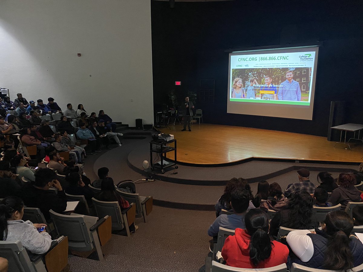 Thank you <a href="/GEARUPBurke/">GEAR UP Burke</a> for sponsoring a FAFSA Night for our Hispanic families! #allinbcps #ignitelearningbcps