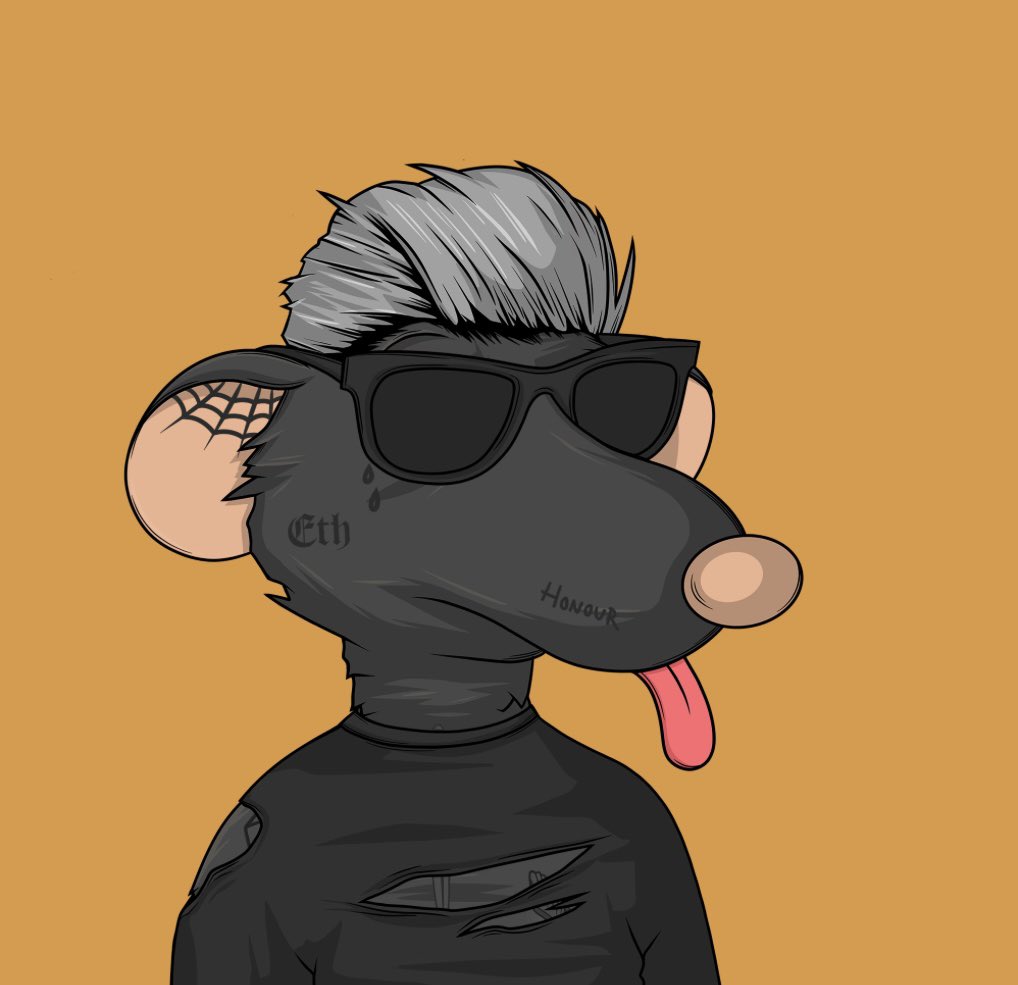 fudstudeth's tweet image. Giving away this murdered out rat in 24hrs🔥🔥🐀🧀 
Follow @fatratmafia @FudstudEth 
Like+retweet 
Tag 3
