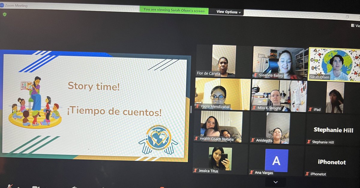 nnpsDLI's tweet photo. We had an awesome time hosting our 1st DLI Family Engagement Night!Students heard stories in both Eng. & Spa., they participated in a vowel scavenger hunt,& parents & teachers learned more about our DL advocacy group.We all left excited for our next event! #DoDEAgrant #NNPSProud https://t.co/kLx2Do45ct