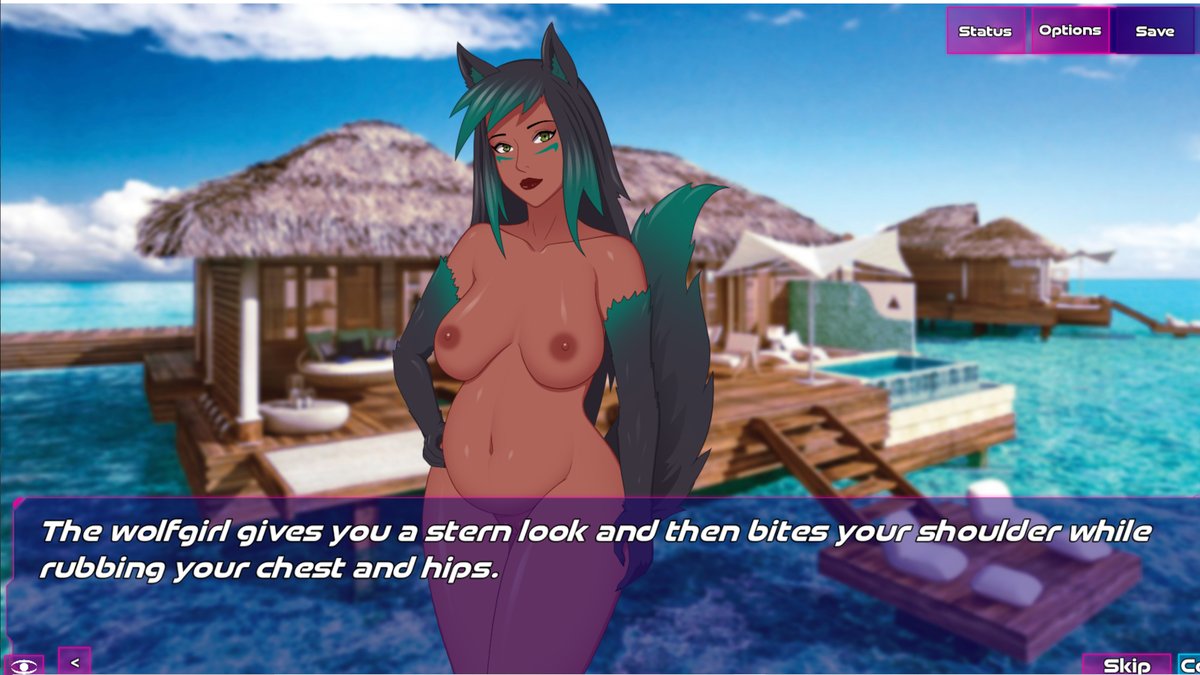 GladiusWriting's tweet photo. Do you dream of sexy #wolfgirls?
Corsoni has a new dream sequence
#wolfgirlwednesday New content available for #SunwaveHotel
#Patreon #Build ready for $5 Patron.
https://t.co/Mgcm67JgWg
#2dart #cgscene #2dcharacter #fluffy #fur #animalears #tail https://t.co/h3ZbGeqxnF