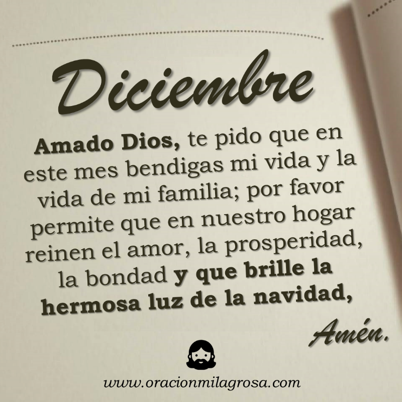 oracion_milagro's tweet photo. Oración de bendición para el mes de diciembre: https://t.co/ZyL6Fr1kdz