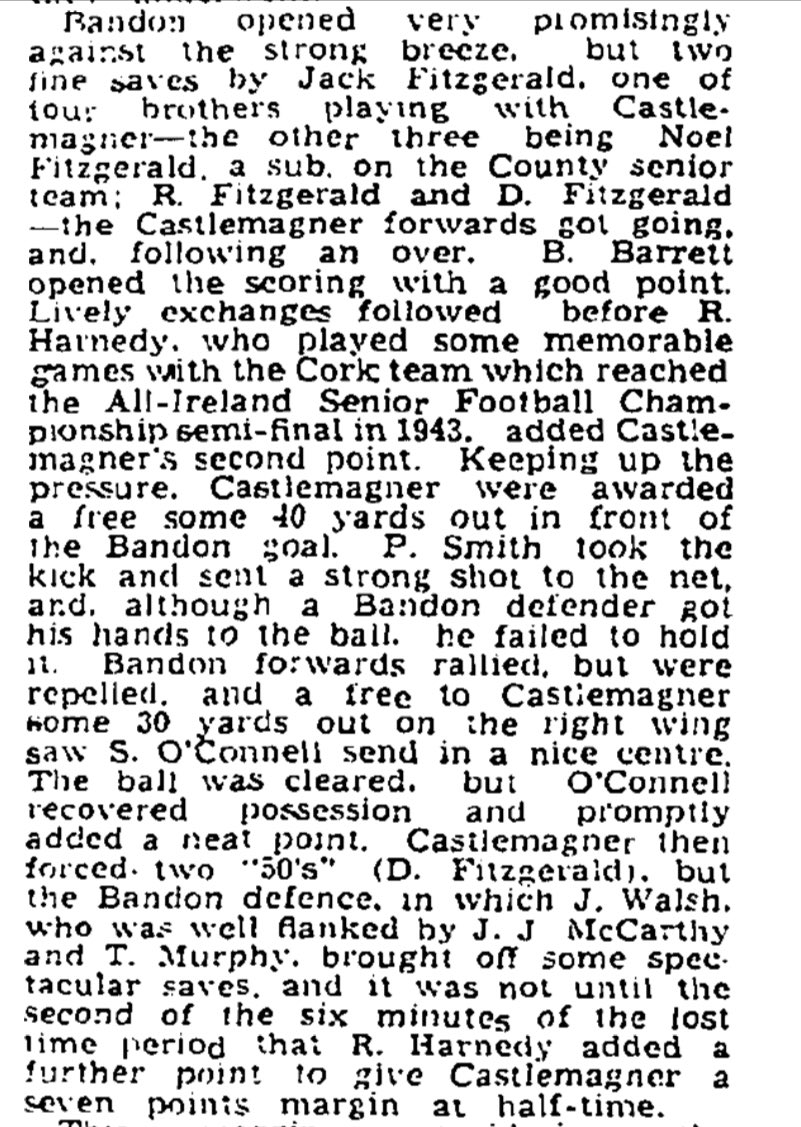 Cork Hurling History 🔴⚪️ on Twitter "The NorthCork side played with