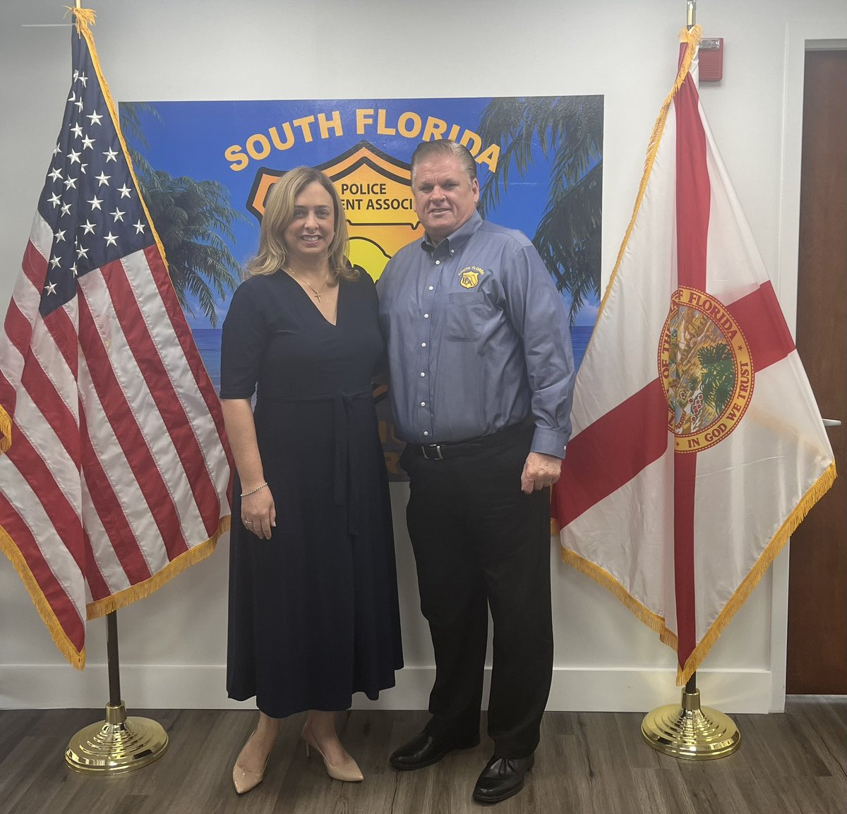 I had the pleasure of meeting with PBA President Steadman Stahl today. I look forward to working in partnership with local law enforcement.