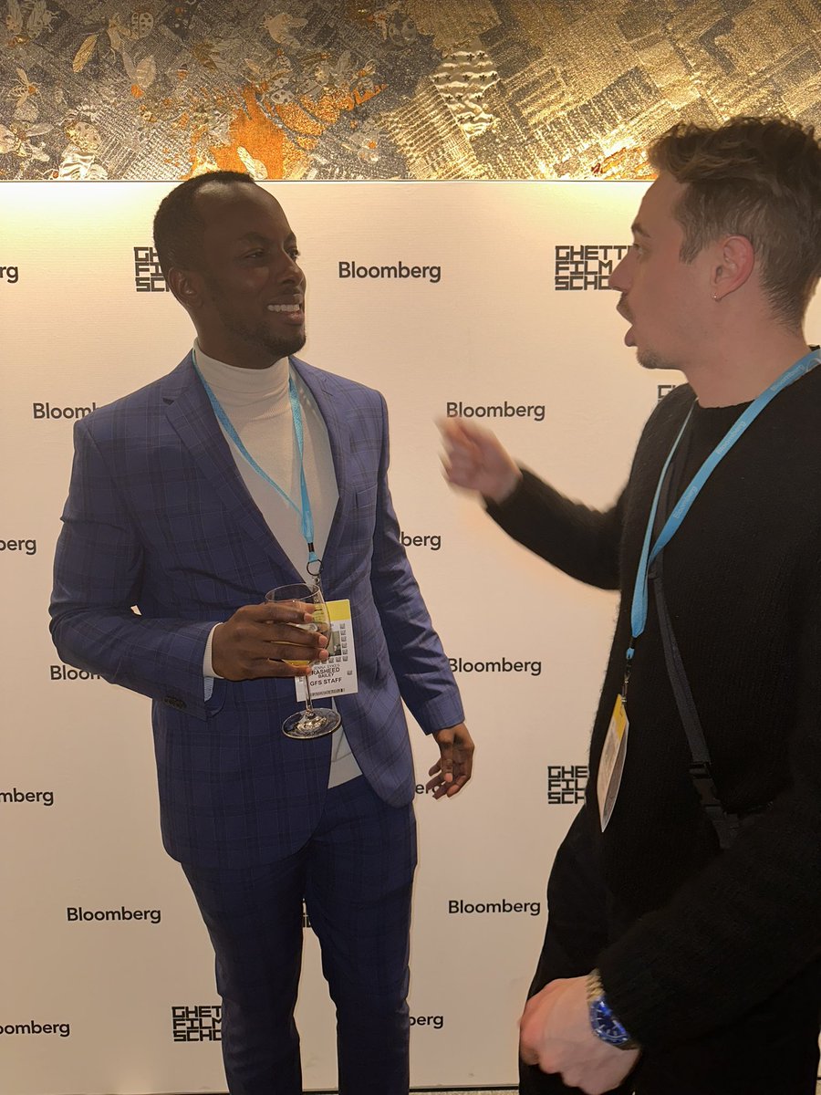 foolthefox's tweet photo. I’ve just got back from a film premier @BloombergUK 
I did the music, foley, sound design, dialogue edit &amp; mix down. 16 year old me would be proud. Current me is proud tbh. 
Thank you to @ghettofilm &amp; @Rashyb https://t.co/j9MacuWW62
