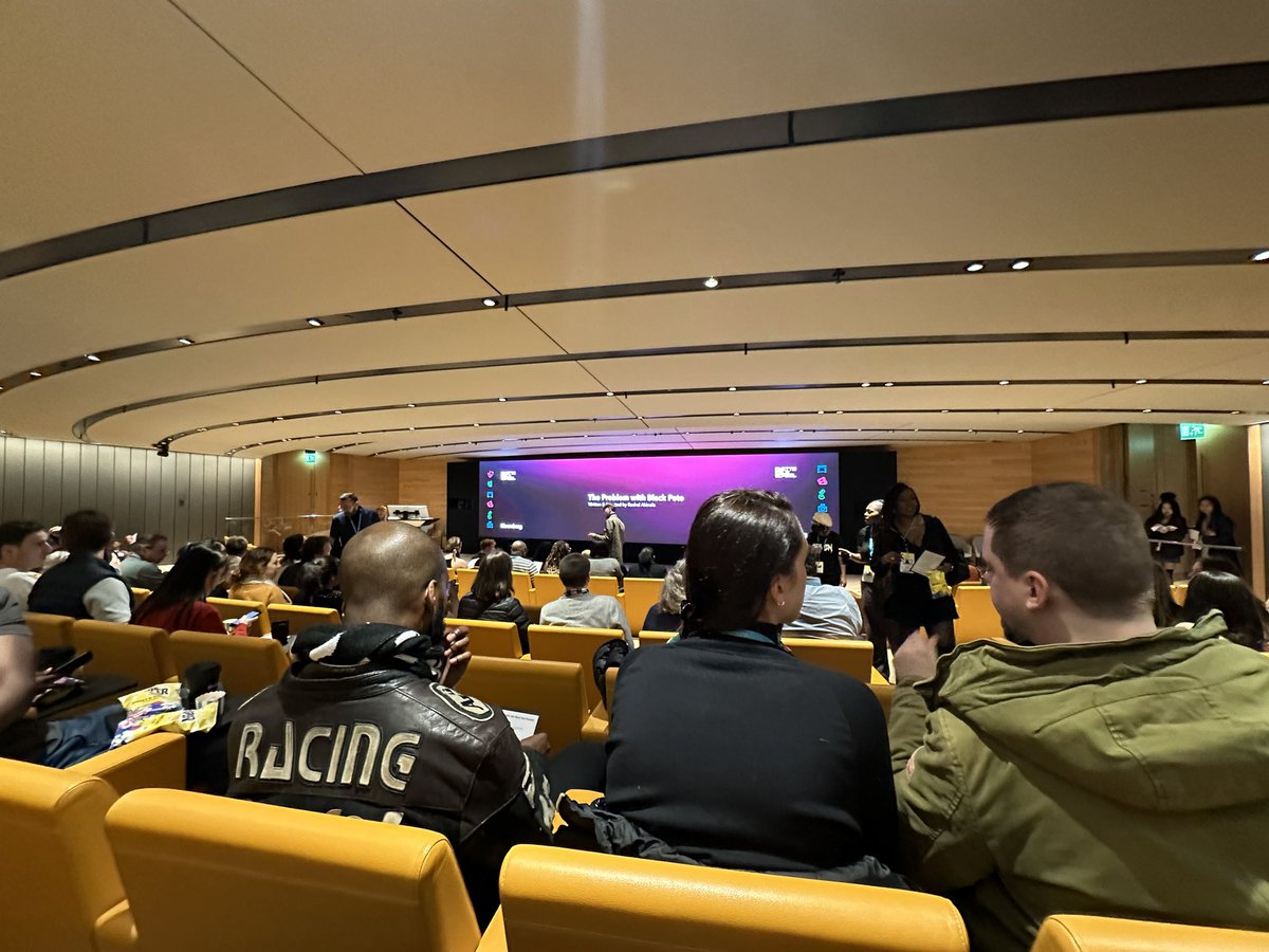 foolthefox's tweet photo. I’ve just got back from a film premier @BloombergUK 
I did the music, foley, sound design, dialogue edit &amp; mix down. 16 year old me would be proud. Current me is proud tbh. 
Thank you to @ghettofilm &amp; @Rashyb https://t.co/j9MacuWW62