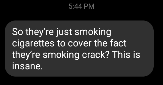 My partner getting the classic Green Line evening commute experience. 🙃 <a href="/MetroTransitMN/">Metro Transit</a>