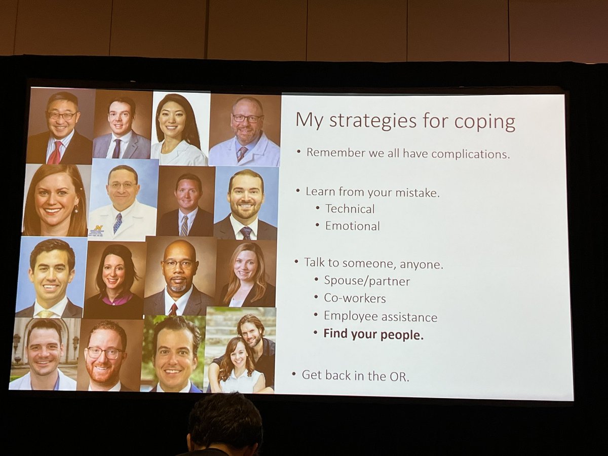 Best session of SUO discussing emotional toll of surgical complications on surgeons. Thank you @uroegg @AdityaBagrodia @AmyLuckenbaugh @JamesJmm23 for starting a conversation long overdue. #SUO22