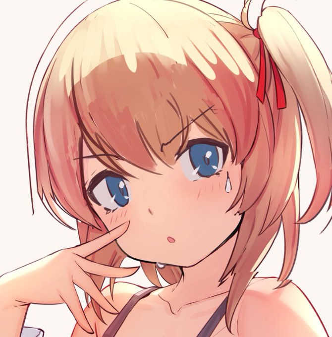 前描いたイラストをブラッシュアップしようとラフで直したけど、これラフのが可愛い感じのやつだ・・・ 