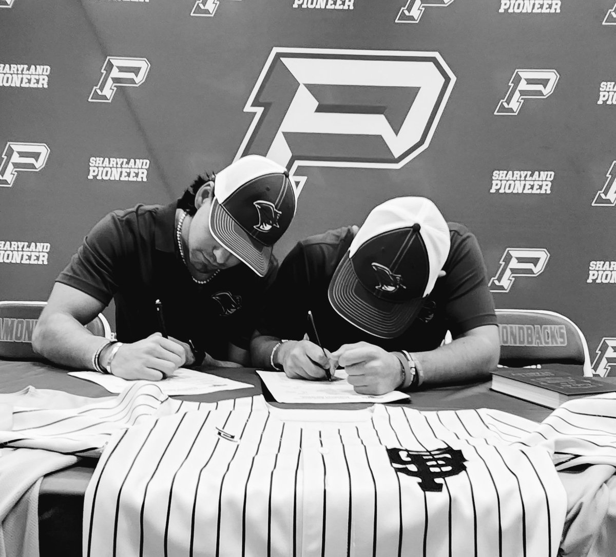 HUGE CONGRATULATIONS TO OUR Angel Larranaga and Josh Benitez, as they signed their Letter of Intent to play baseball for A&amp;M International! WE ARE SO PROUD OF YOU!