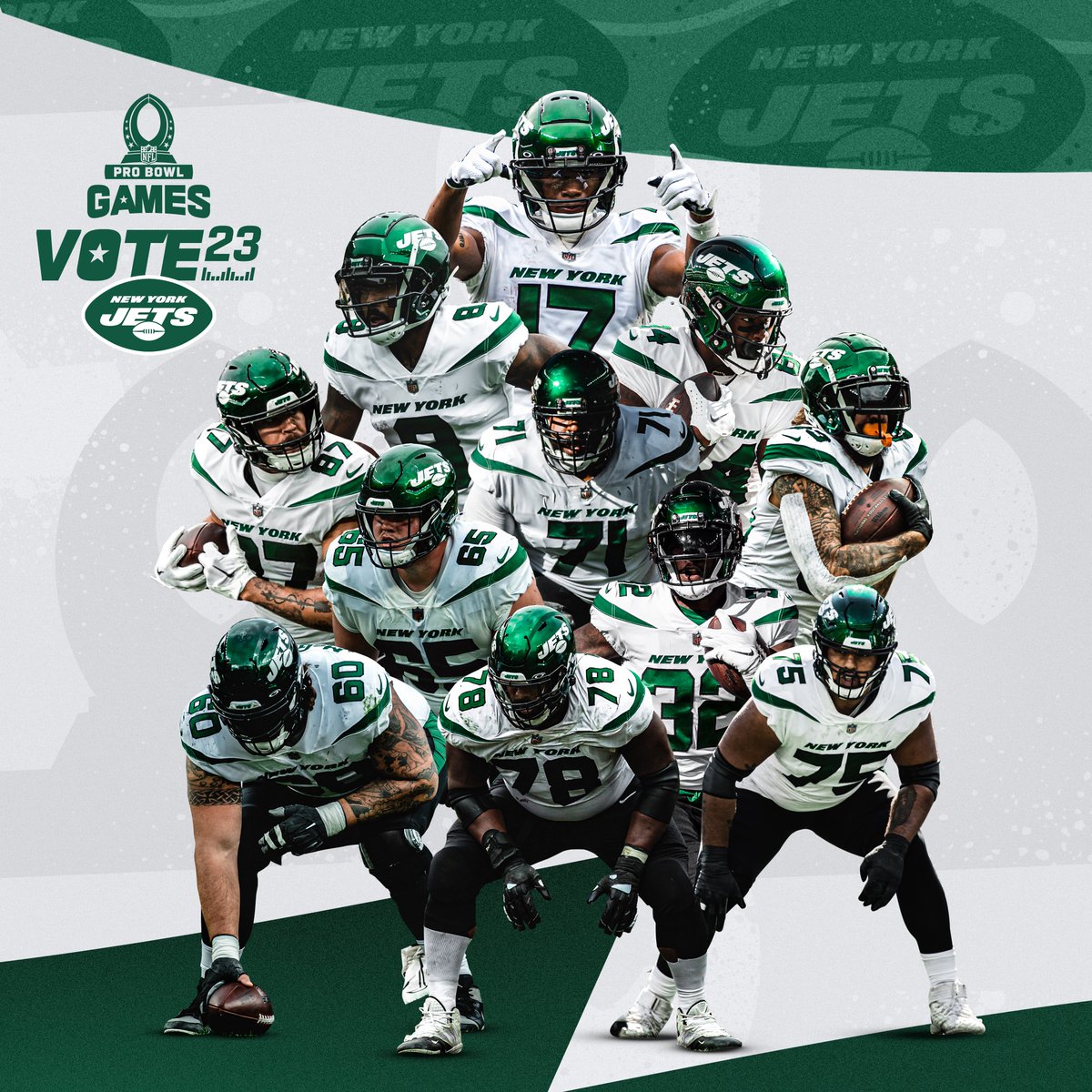 Twitter #ProBowlVote begins now! RT to vote for the offense!! @8kMike @GarrettWilson_V @e_moore03 @TheCDavis84 @T_Conk1 @cj_uzomah @DuaneBrown76 @nate_herbig @laken77 @McGovenator60 @ALIJAHVT