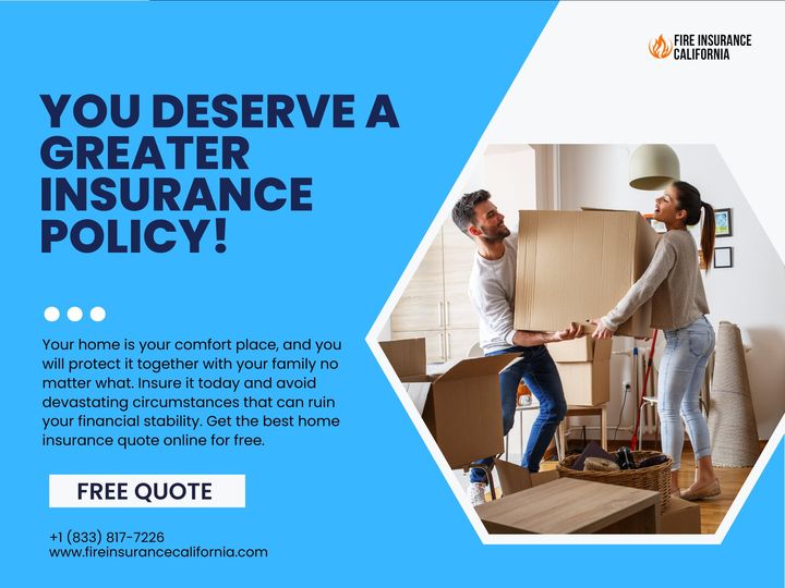 FireInsuranceCA's tweet photo. You should hold a greater insurance policy if you own a higher-risk property. Get the best home insurance quote online for free. Contact us at 833-817-7226 or visit our website at https://t.co/ZAplGkg62W
#DP3Policy
#FireInsurance
#FireInsuranceCalifornia
#CaliforniaFireInsurance https://t.co/eiOKVFwmA2