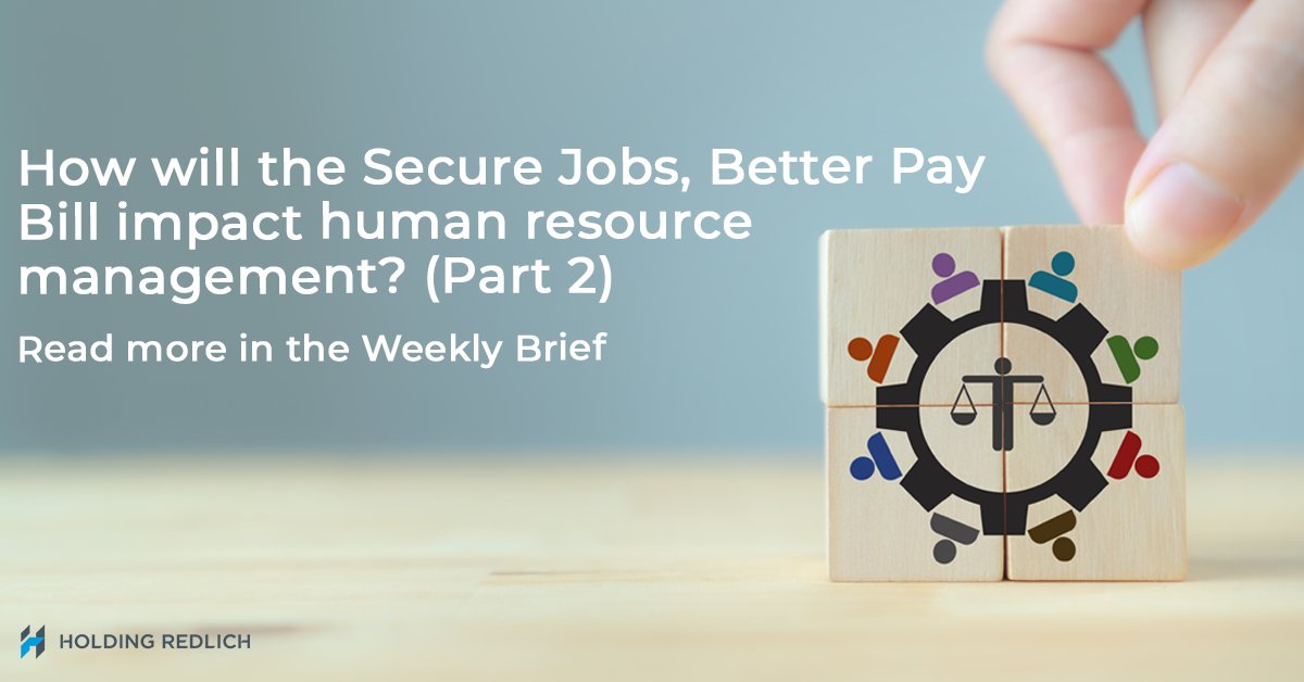 The #FairWorkLegislation Amendment (Secure Jobs, Better Pay) #Bill 2022 will substantially amend the Fair Work Act 2009 (Cth). In the second part of this series, we look at the provisions regarding #paysecrecy and #jobadvertisements. Read here: ow.ly/LPtm50LRRYq