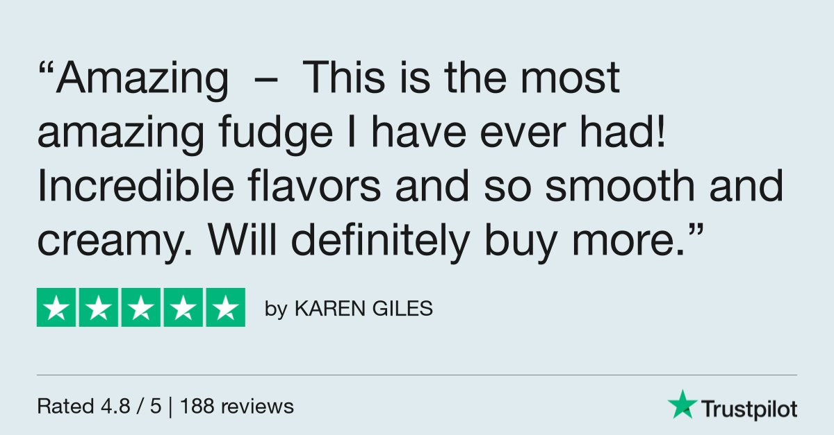 KAREN GILES gave Phil's Fudge Factory 5 stars via #Trustpilot
