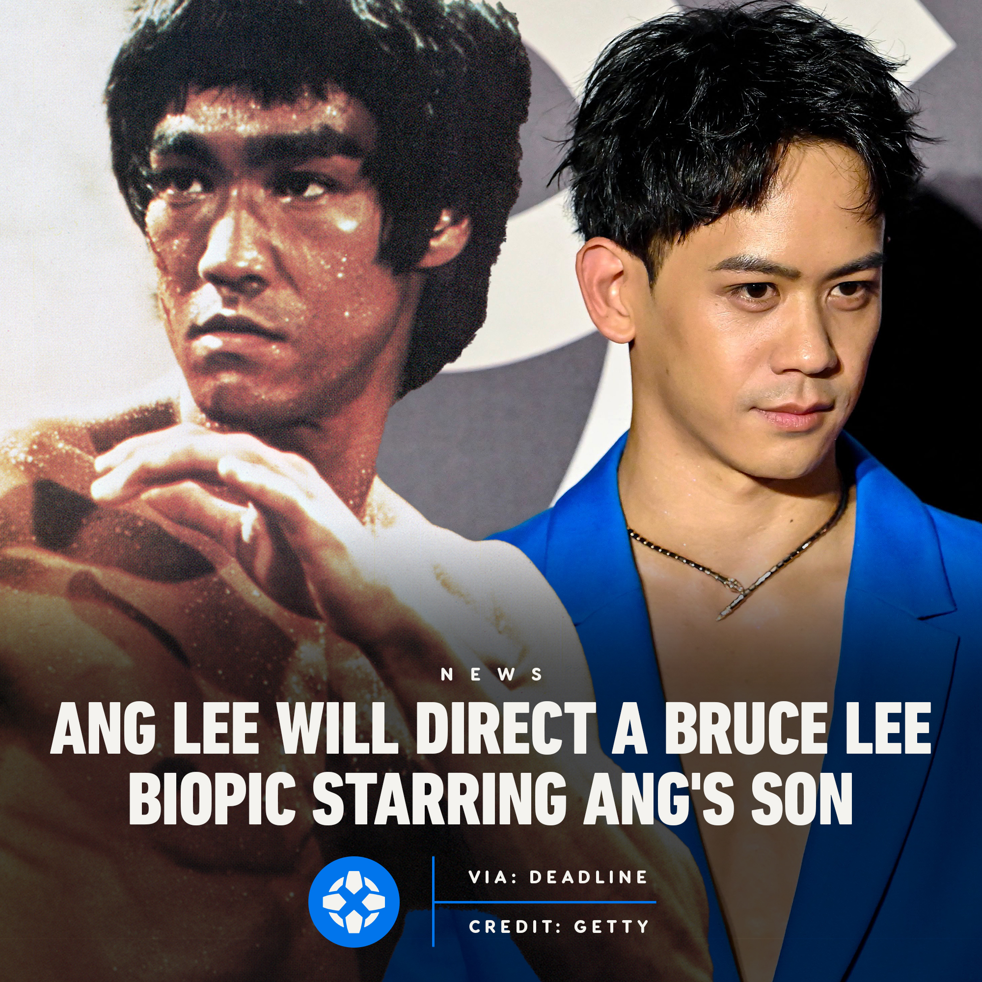 Director Ang Lee will direct his son, playing Bruce Lee in biopic