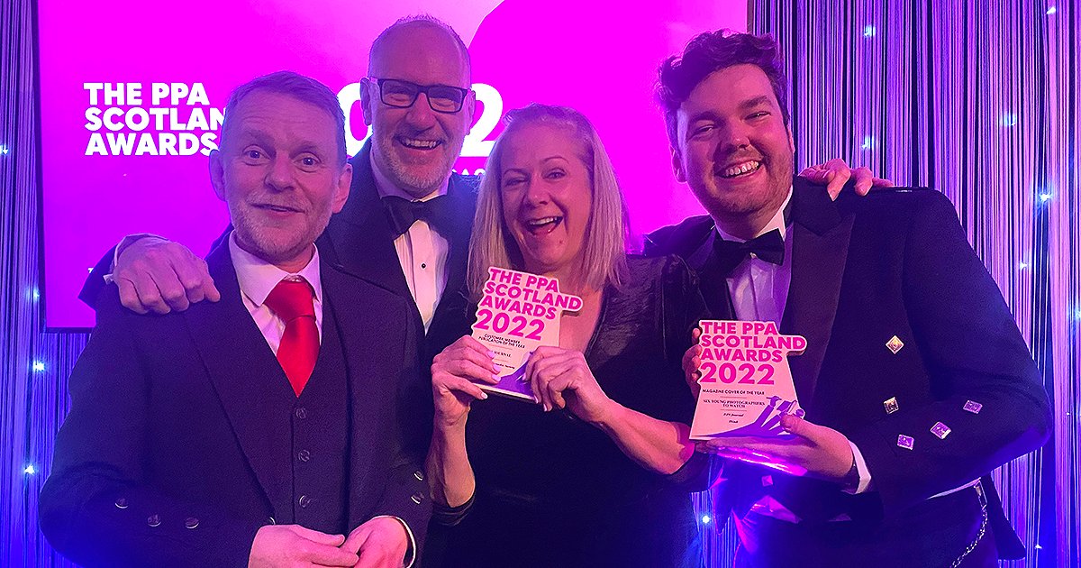 With <a href="/JohnInnes/">John Innes</a> at the <a href="/PPA_Live/">PPA</a> Professional Publishing Scotland Awards 2022 in Edinburgh where <a href="/The_RPS/">The Royal Photographic Society</a> Journal won **Member Publication of the Year** and **Best Magazine Cover 2022** Congratulations to our fantastic editor <a href="/KathleenMorgan7/">Kathleen Morgan</a> and the entire team.  #PPASA2022