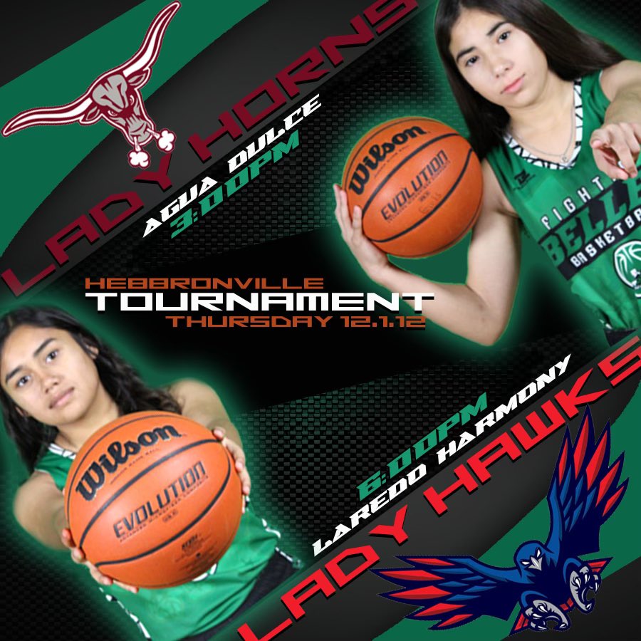 Varsity Girls Basketball Tournament tomorrow in Hebbronville

At 3pm vs Agua Dulce

At 6pm vs Laredo Harmony

Let’s go!

Tickets can be purchased online at jhcisdpk12.org/online_ticket